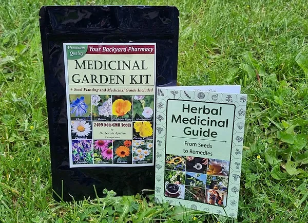 Medicinal garden herb kit